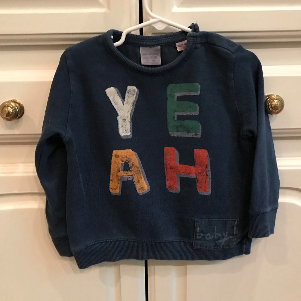Zara Baby YEAH Sweatshirt